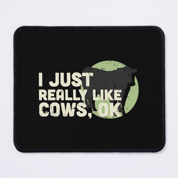 Item preview, I Just Really Like Cows designed and sold by shopParadiseXOS.