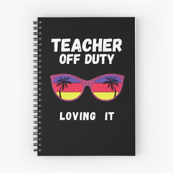 Item preview, Teacher Off Duty Last Day Of School Teacher Summer T-Shirt designed and sold by R&BApparel.