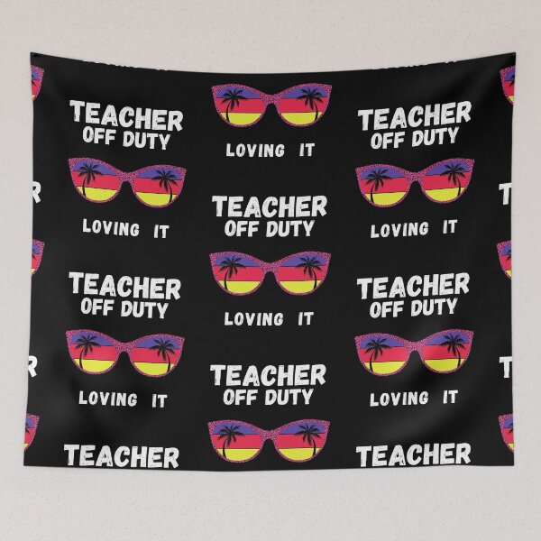 Item preview, Teacher Off Duty Last Day Of School Teacher Summer T-Shirt designed and sold by R&BApparel.