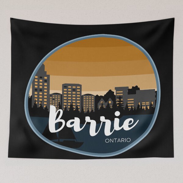 Item preview, Barrie Ontario designed and sold by KindlyCanada.