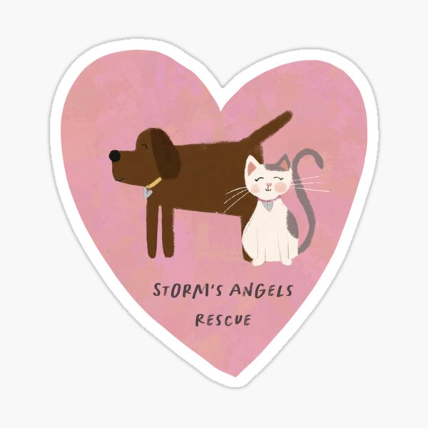 Joy Laforme Storm’s Angels Rescue Design Sticker