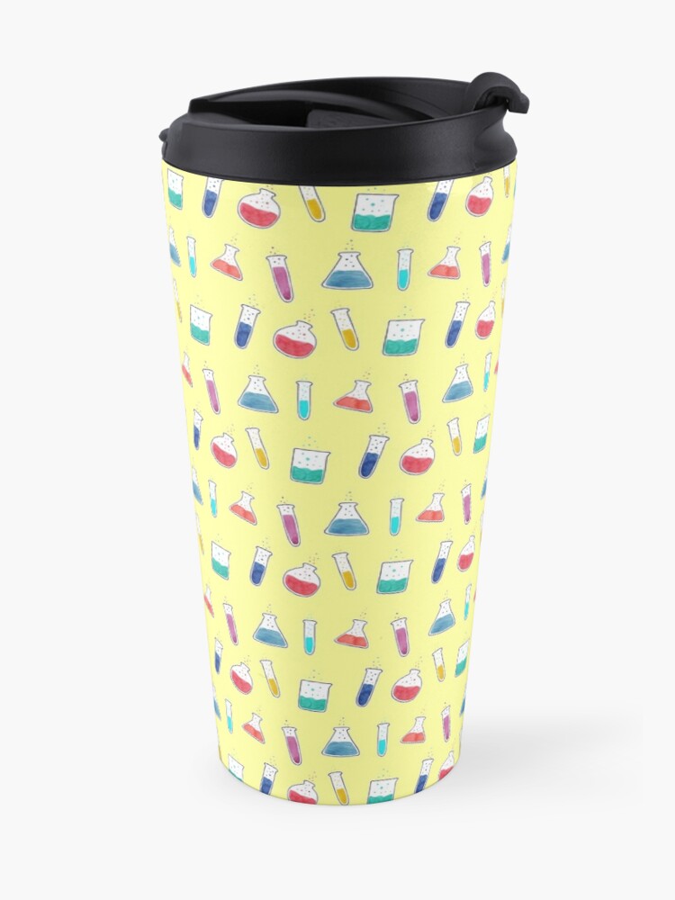 Alternate view of Good Chemistry - Light Background Travel Mug