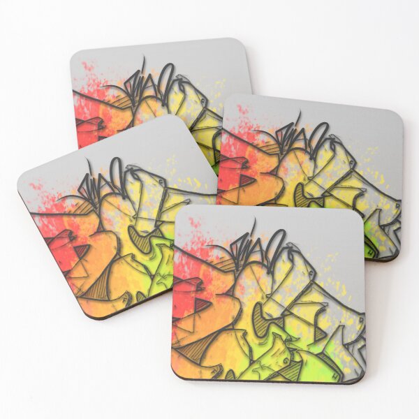 Item preview, Top notch, handmade, high quality, unique, modern graffiti design by Dino designed and sold by Rhinosaurarts.