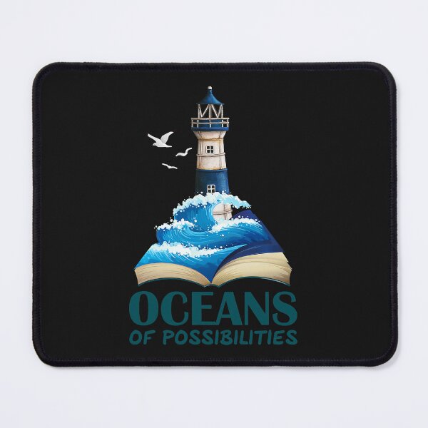Item preview, Oceans of Possibilities Lighthouse Summer Reading 2022 T-Shirt designed and sold by zorinaabzs143.