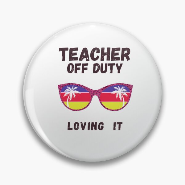 Item preview, Teacher Off Duty Last Day Of School Teacher Summer T-Shirt designed and sold by R&BApparel.