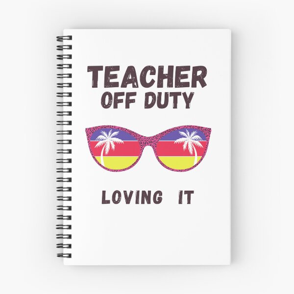 Item preview, Teacher Off Duty Last Day Of School Teacher Summer T-Shirt designed and sold by R&BApparel.