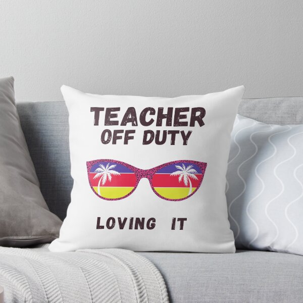 Item preview, Teacher Off Duty Last Day Of School Teacher Summer T-Shirt designed and sold by R&BApparel.