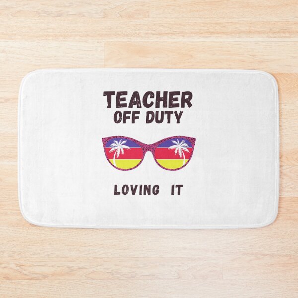 Item preview, Teacher Off Duty Last Day Of School Teacher Summer T-Shirt designed and sold by R&BApparel.