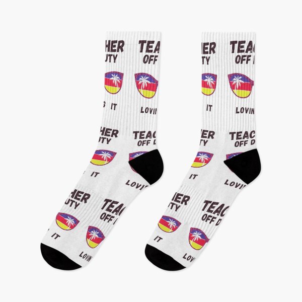 Item preview, Teacher Off Duty Last Day Of School Teacher Summer T-Shirt designed and sold by R&BApparel.