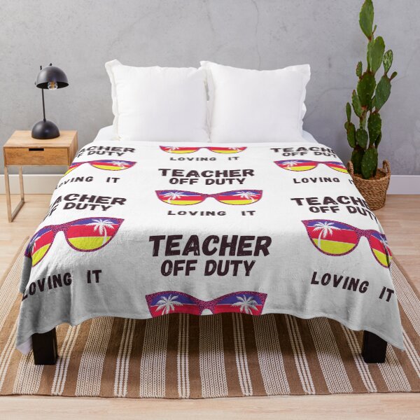 Item preview, Teacher Off Duty Last Day Of School Teacher Summer T-Shirt designed and sold by R&BApparel.