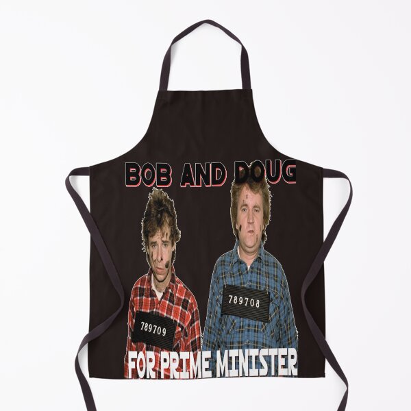 Item preview, Bob and Doug McKenzie For Prime Minister - Hosers Mugshot ! Canada Popular Retro Comedy Classic T-Sh designed and sold by JAMESBEESON.