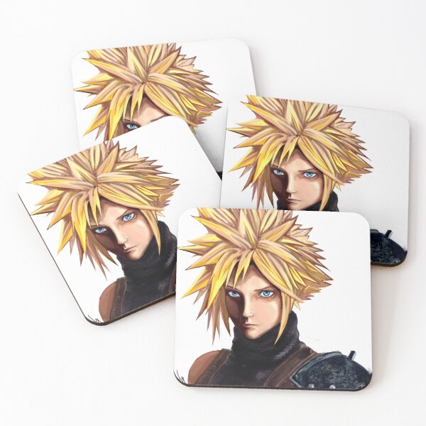 Item preview, Cloud Final Fantasy VII designed and sold by Inkhov Art.
