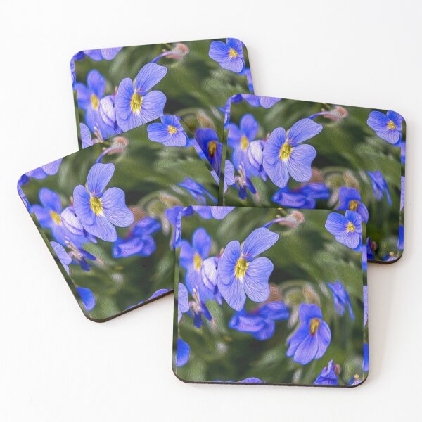 Item preview, Blue Bird's eye pattern designed and sold by Patternflower.