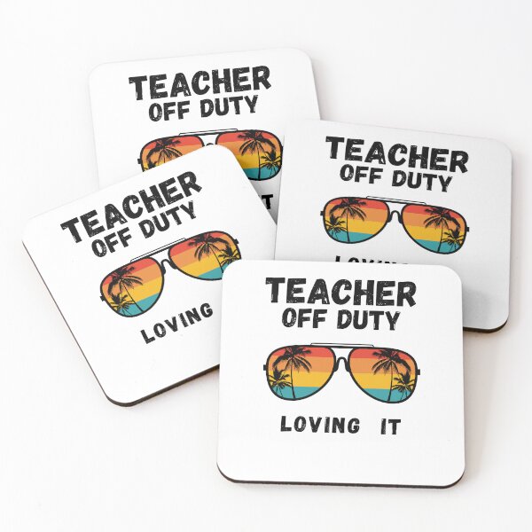 Item preview, Teacher Off Duty Last Day Of School Teacher Summer designed and sold by R&BApparel.