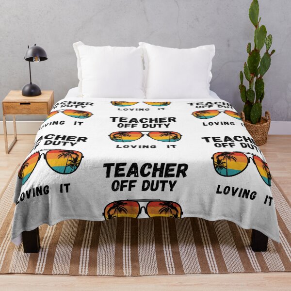 Item preview, Teacher Off Duty Last Day Of School Teacher Summer designed and sold by R&BApparel.