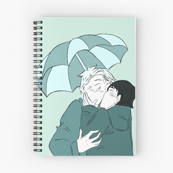 Item preview, Nick and Charlie Umbrella scene kiss (Heartstopper) designed and sold by Sophprano.