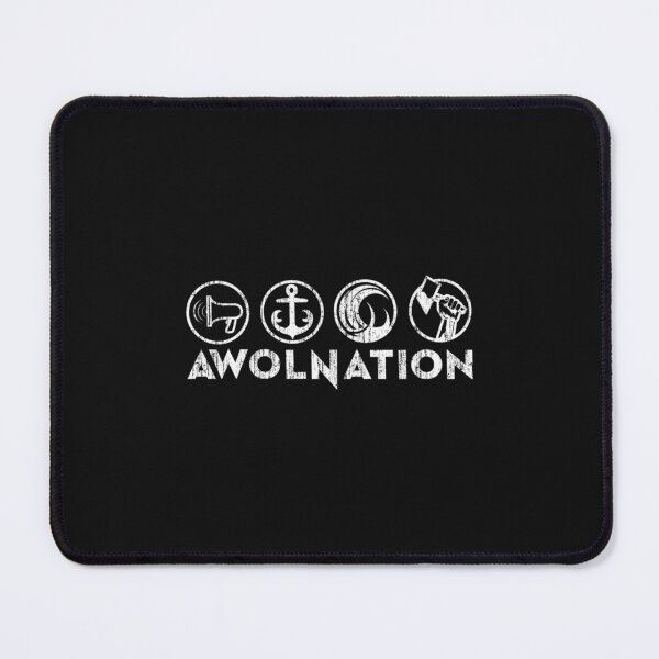Item preview, awolnation logo tour 2020 black mendagri designed and sold by DamTinhSAZ.