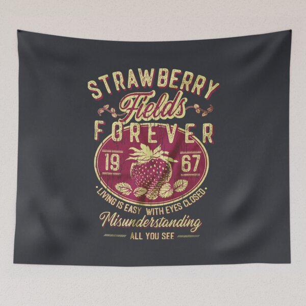 Item preview, Beatles Shirt Women Strawberry Fields Forever designed and sold by DamTinhSAZ.