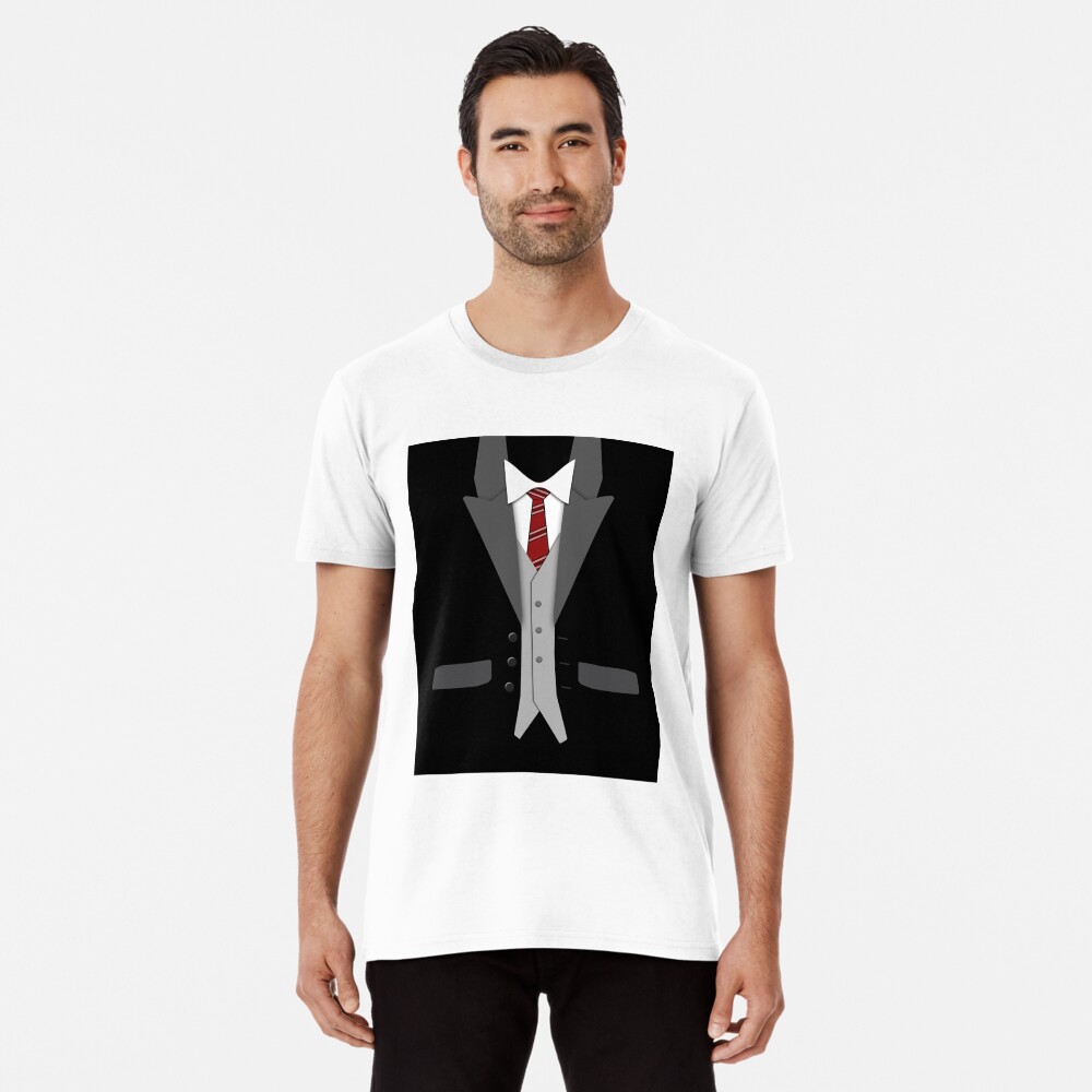 Black Suit Tie and Vest T-shirt by JerryWLambert #Aff , #SPONSORED, #Tie,  #Suit, #Black, #…