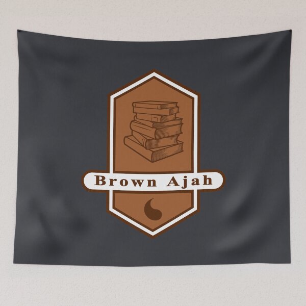 Item preview, Brown Ajah Label Vertical designed and sold by DamTinhSAZ.