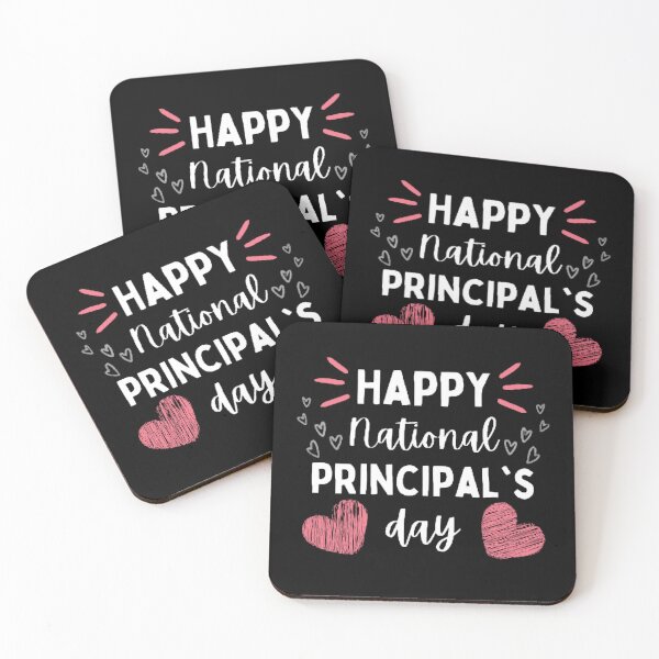 Item preview, Happy National Principal's Day The Best Teacher Pink Heart Design designed and sold by BestTeacher.