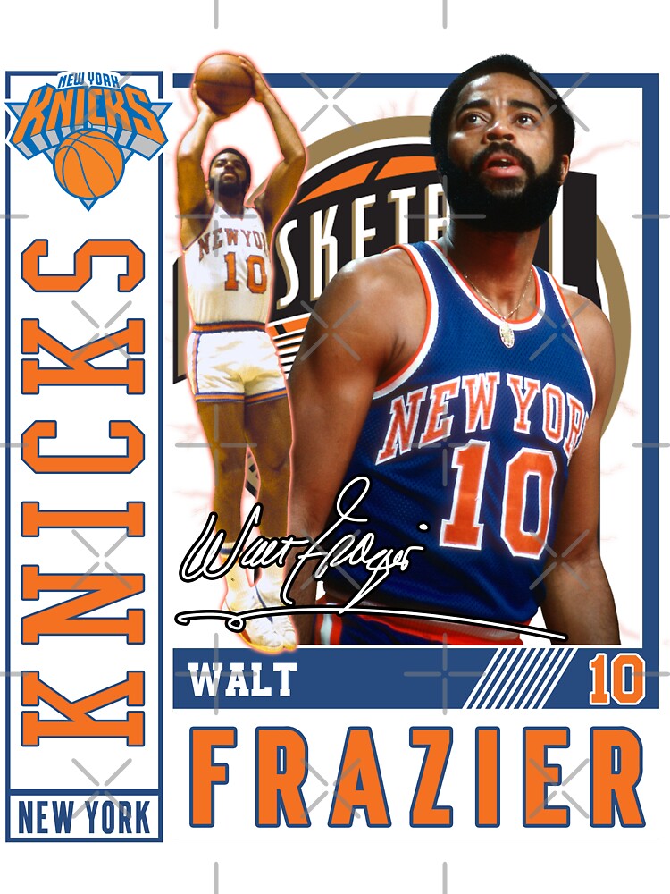 Walt Frazier Clyde New York Basketball Legend Signature Vintage Retro 80s  90s Bootleg Rap Style Poster for Sale by EllenMitchell