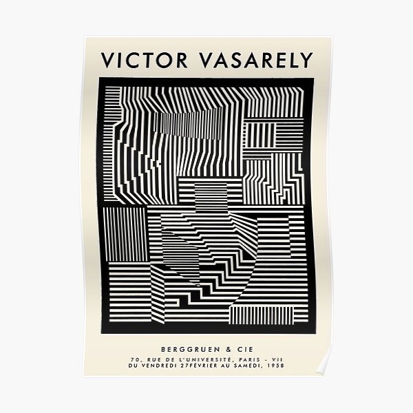 Victor Vasarely Berggruen & Cie Poster