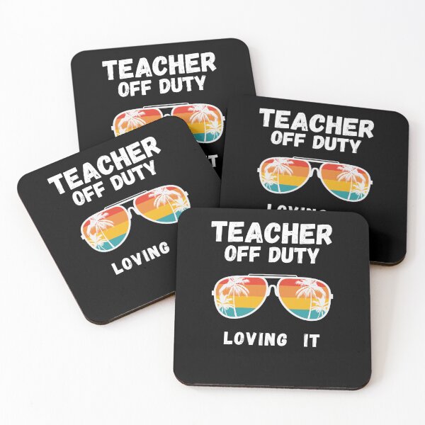 Item preview, Teacher Off Duty Last Day Of School Teacher Summer Tee designed and sold by R&BApparel.