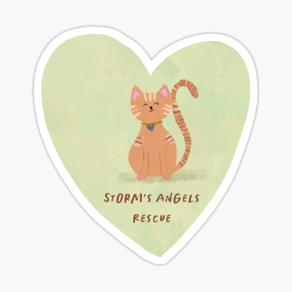 Joy Laforme Storm’s Angels Rescue Design Sticker