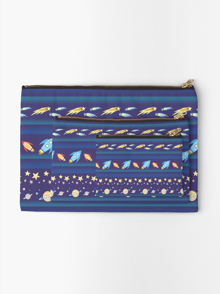 Alternate view of Space Exploration 2.0 Zipper Pouch