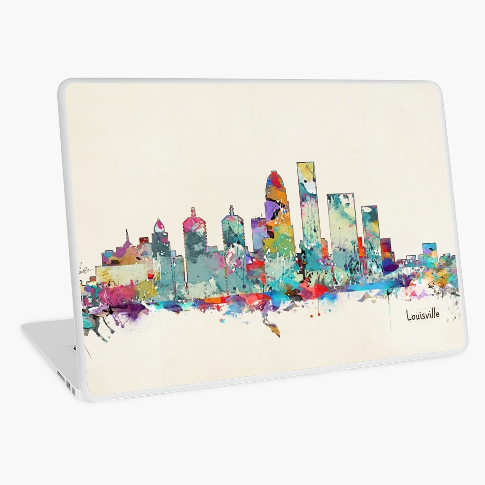 Louisville Kentucky skyline Art Print for Sale by bri-b