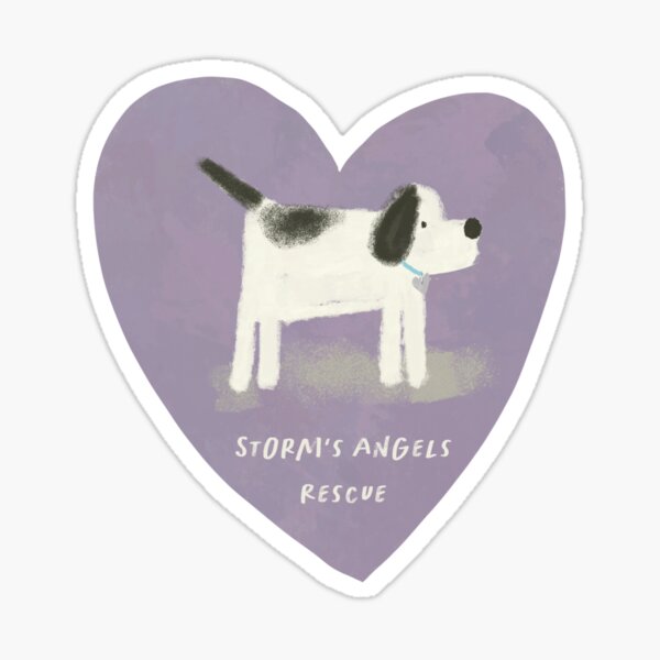 Joy Laforme Storm’s Angels Rescue Design Sticker