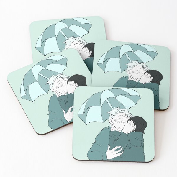 Item preview, Nick and Charlie Umbrella scene kiss (Heartstopper) designed and sold by Sophprano.