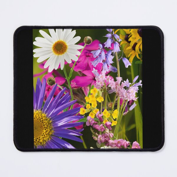 Item preview, Lush Wildflowers Colorful Blossoms Garden Design designed and sold by EarthArtDesigns.