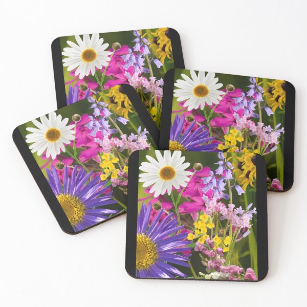 Item preview, Lush Wildflowers Colorful Blossoms Garden Design designed and sold by EarthArtDesigns.