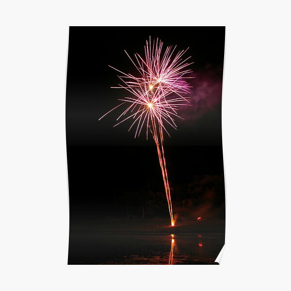 Carol's Fireworks @ Mount Barker 5 Poster