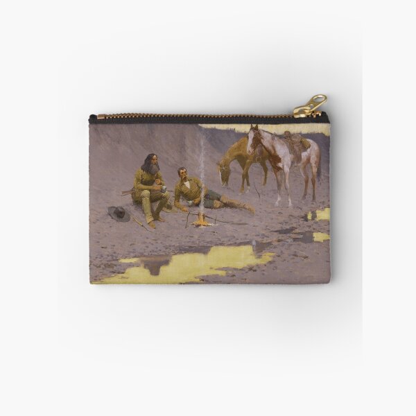 Item preview, A New Year on the Cimarron | Frederic Remington | 1903 Wild West Art designed and sold by CJET.