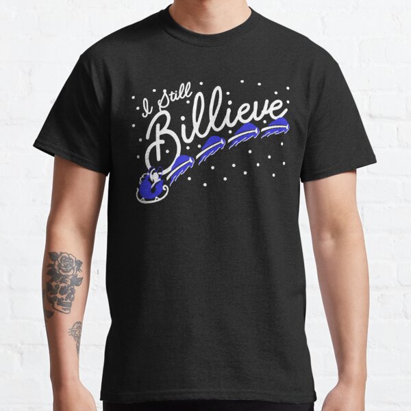 Official josh allen I still billieve buffalo Christmas shirt