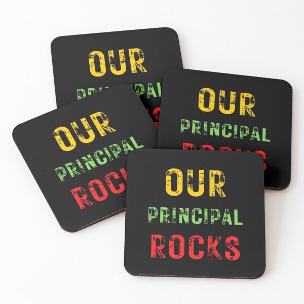 Item preview, Our Principal Rocks The Best Teacher Multi Colors Design designed and sold by BestTeacher.
