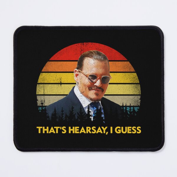 Item preview, That's Hearsay, I Guess Justice For Johnny designed and sold by RosannaArt.