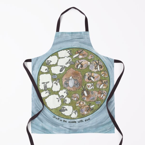 Item preview, Stuck in the middle with ewe designed and sold by ChillonLeachArt.