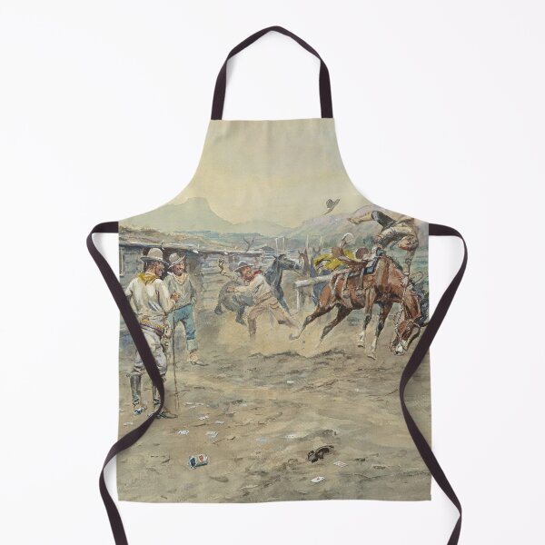 Item preview, The Tenderfoot | Charles Marion Russell | 1900 Wild West Cowboy Art designed and sold by CJET.