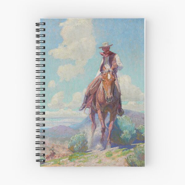 Item preview, The Trail Foreman | William Herbert Dunton | 1914 Wild West Western Art designed and sold by CJET.
