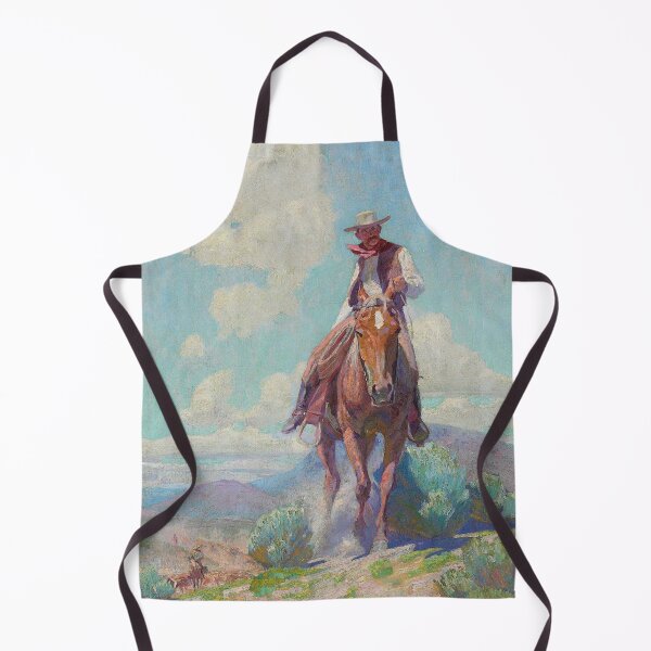Item preview, The Trail Foreman | William Herbert Dunton | 1914 Wild West Western Art designed and sold by CJET.