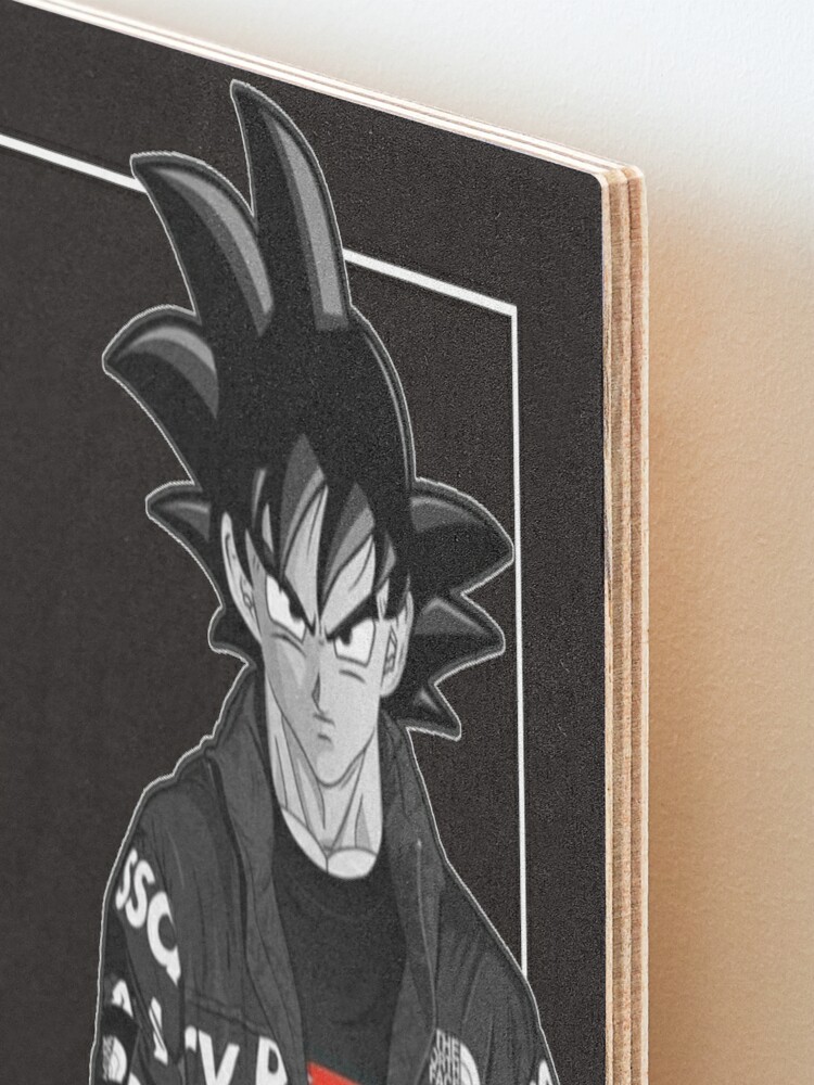 Goku Drip Classic T-Shirt Mounted Print for Sale by ANTHONYSA88