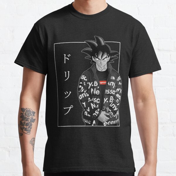 Goku Drip Classic T-Shirt Mounted Print for Sale by ANTHONYSA88