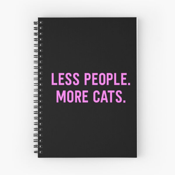 Item preview, Less People More Cats designed and sold by Picasmus Tees.