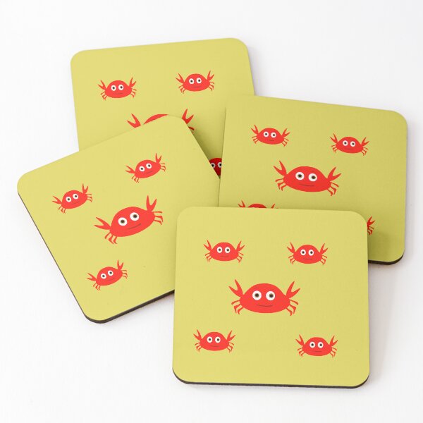 Item preview, red crab designed and sold by Laura Greco.