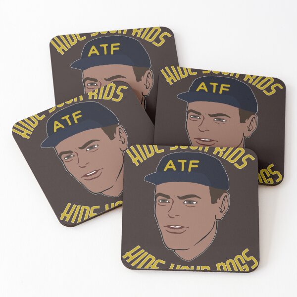 Item preview, Hide Your Kids Hide Your Dogs - ATF Guy, Gun Meme Classic T-Shirt designed and sold by ANTHONYSA88.