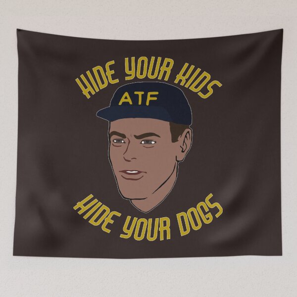 Item preview, Hide Your Kids Hide Your Dogs - ATF Guy, Gun Meme Classic T-Shirt designed and sold by ANTHONYSA88.